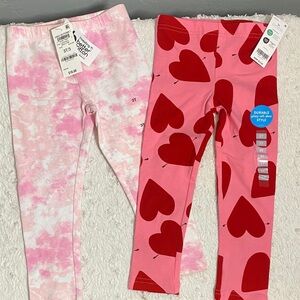 Kids Leggings 3T Set - NWT